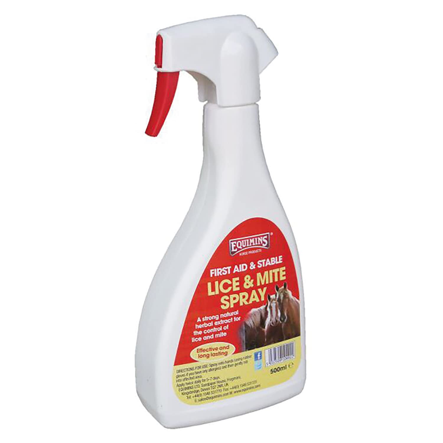 EquiminsAnimal Lice & Mite Spray x Size: 500 Ml