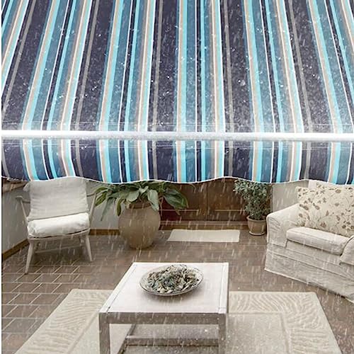 Toile auvent déchirée ? Remplacez le tissu polyester imperméable - 3