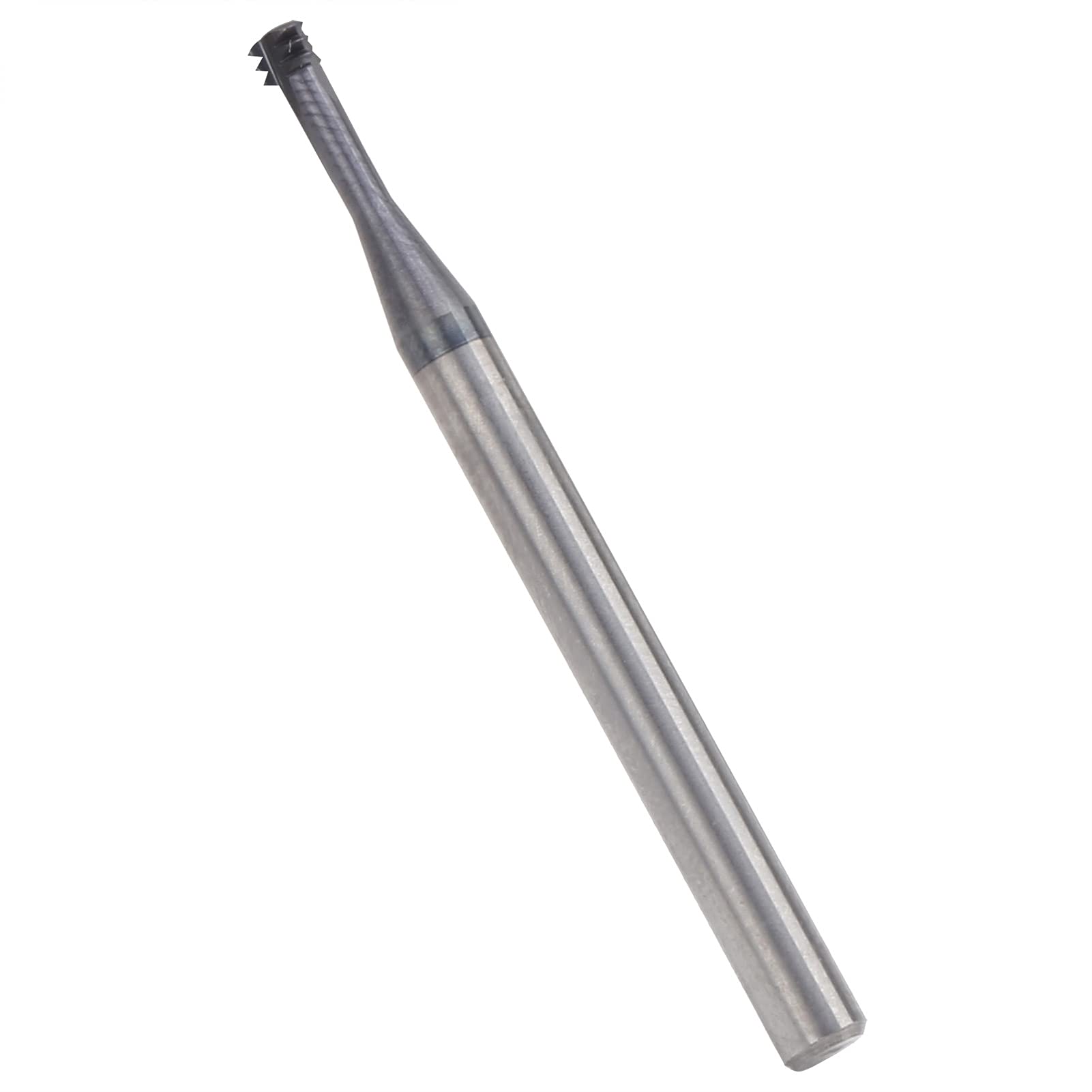 Frez Trzpieniowy, 3-zębowy Frez ze Stali Wolframowej 60 °, Metryczny, M4x0,7xD4x50, Może Być Stosowany do Aluminium, Miedzi, Stali Nierdzewnej, Stali Stopowej