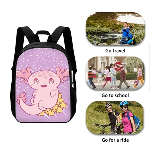 Coloranimal-Cute-Axolotl-Backpack-Pink-School-Bags-for-Teen-Girls-Boys-Lightweight-17-Inch-Travel-Laptop-Bookbag-with-Smooth-Zipeper-Back-to-School-Gifts Coloranimal Cute Axolotl Backpack Pink School Bags for Teen Girls Boys Lightweight 17 Inch Travel Laptop Bookbag with Smooth Zipeper Back to School Gifts