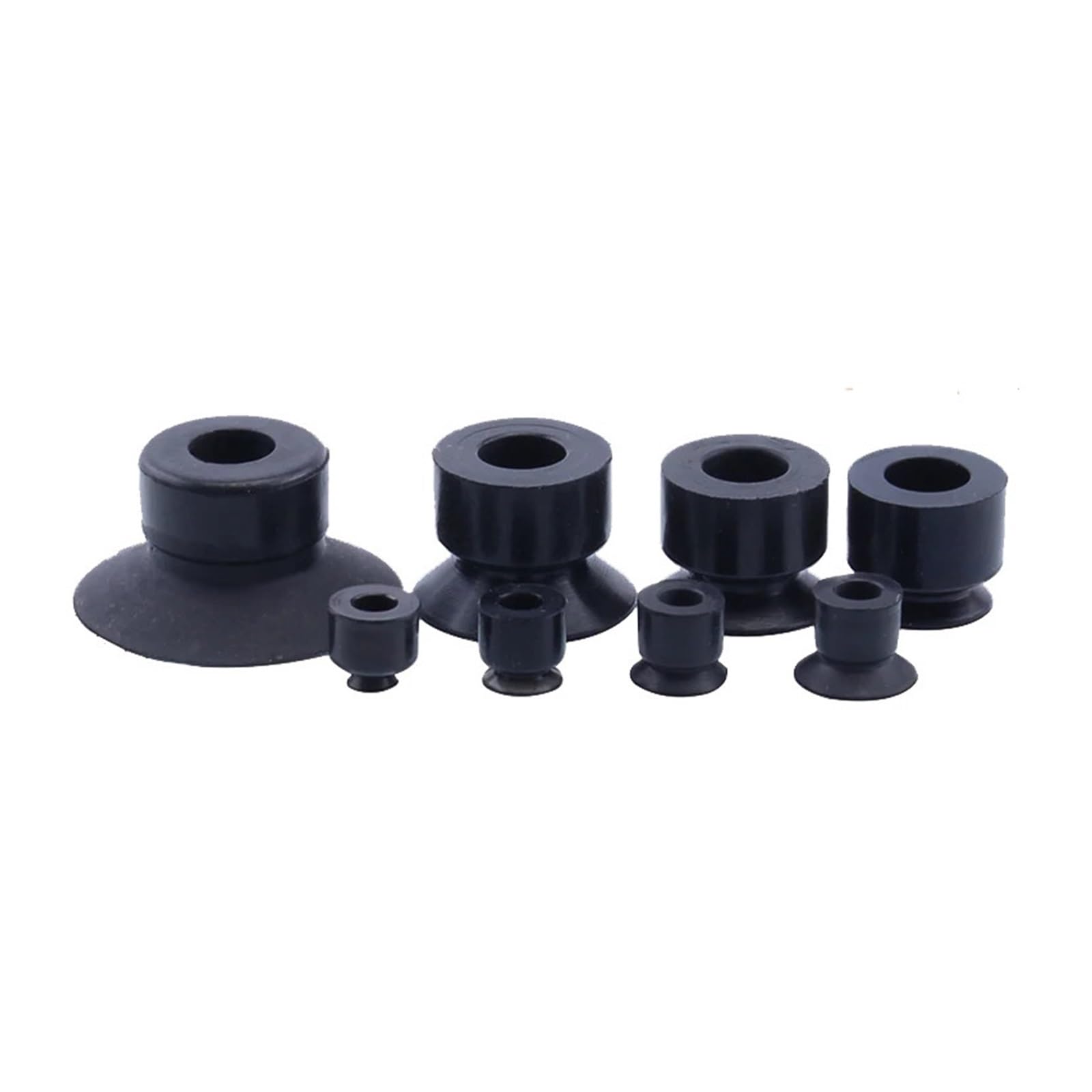 10pcs SMC-Typ flache Vakuum-Saugnäpfe aus Silikon-Nitrilkautschuk, 2–15 mm