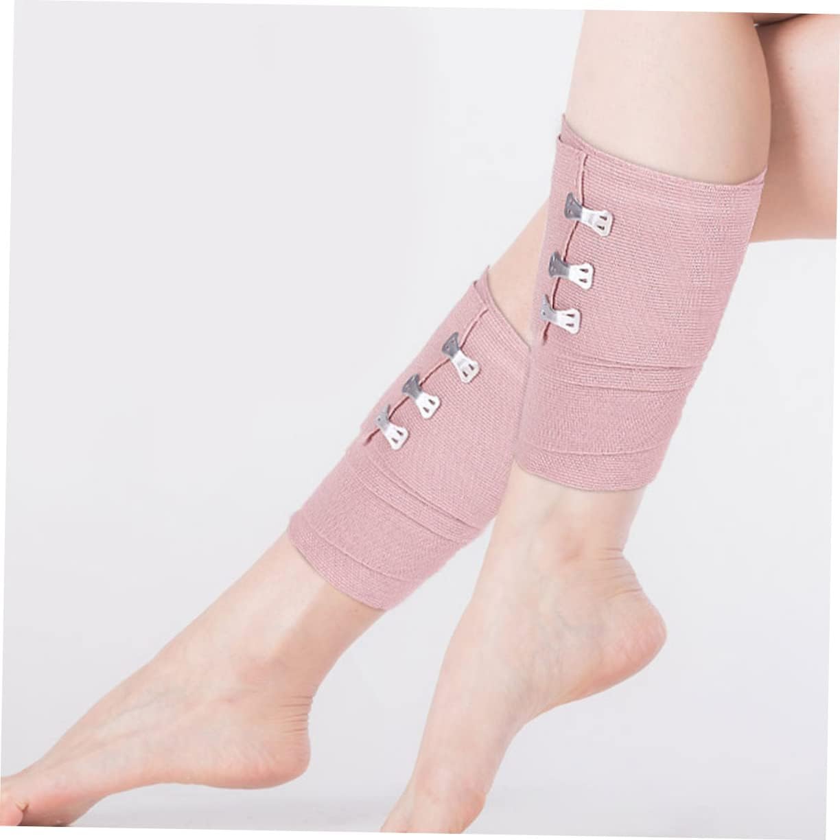 YARNOW 2pcs Elastic Bandage Wraps for Injury Flexible Sports Wrap Leg Compression Bandages Ankle Foot Straps