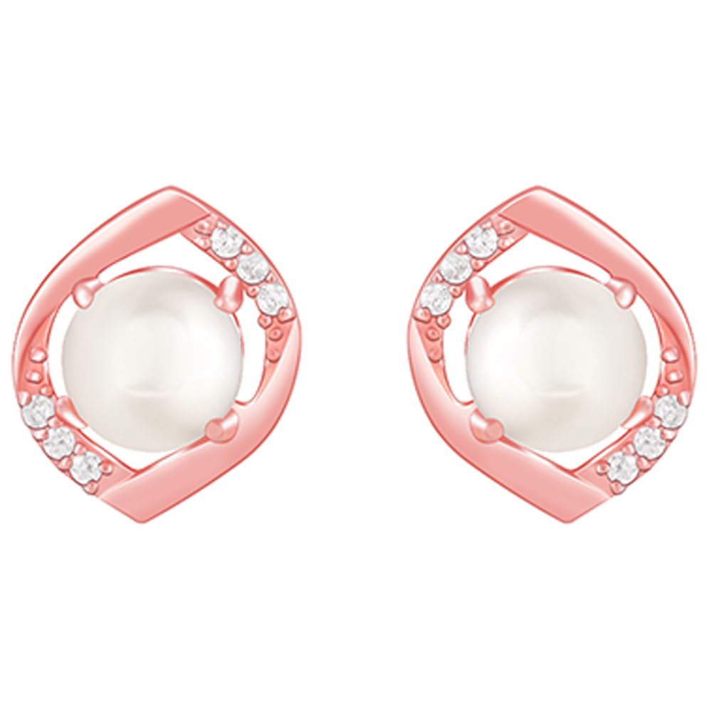 GIVA 925 Silver Rose Gold Pearl-fect Earrings| studs to Gift Women & Girls | With Certificate of Authenticity and 925 Stamp | 6 Months Warranty* (B0CGXPXXNK) Amazon Price History, Amazon Price Tracker