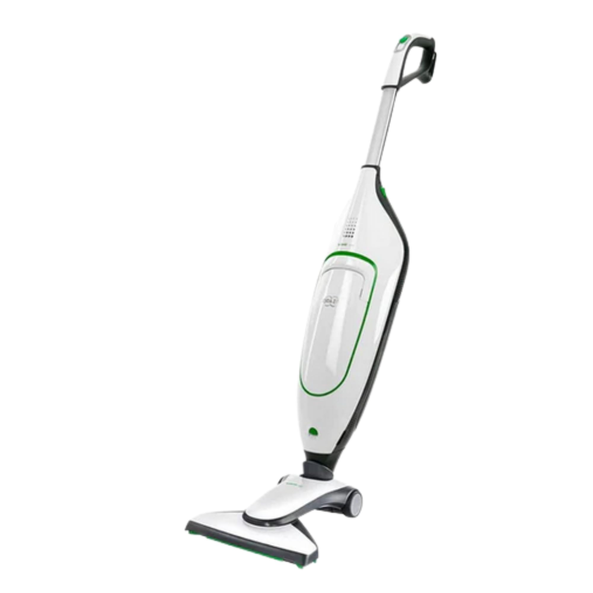 Vorwerk Folletto VK200 Aspirapolvere a Filo con Sacchetto, Potente e Leggero, Adatto a Tutti i Pavimenti, Colore Bianco/Verde (ricondizionato)