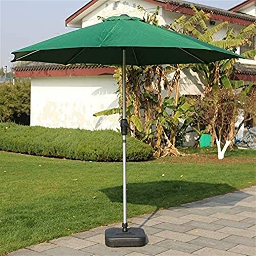 Sombrilla de jardín exterior CLSDRZC parasol de patio resistente con manivela 2