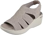 Skechers womens Pier-lite - Memory Maker Wedge Sandal
