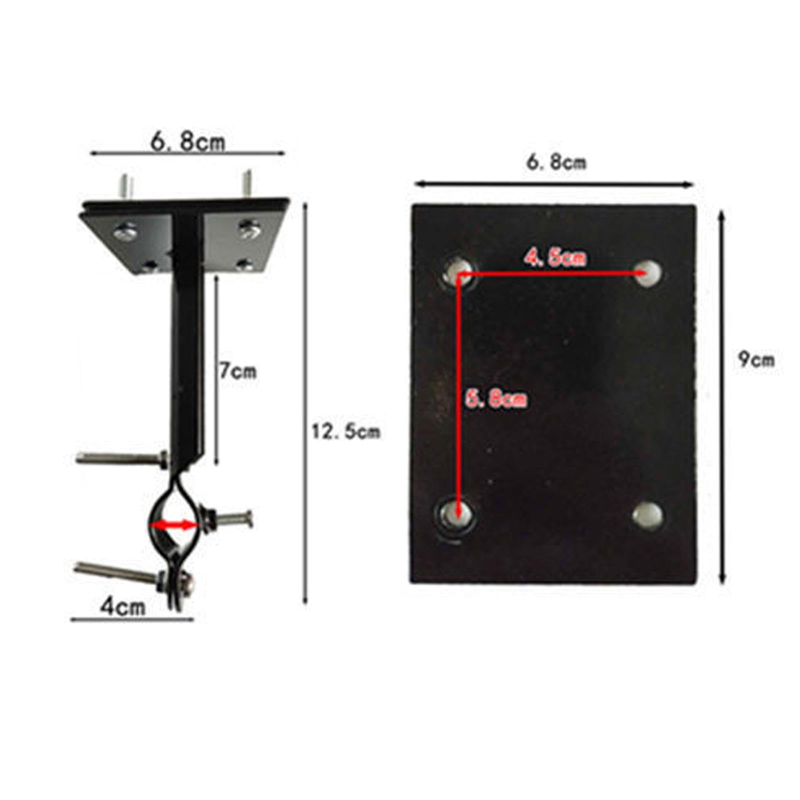 Fancyes Bike Front Basket Fixed Holder for Bike Basket Install Sturdy Mounting Hardware Adjustable Mounting Fixed Bracket for Outdoor