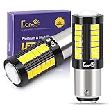 Car-EyeQ 2800lms BAY15D 7528 1157 LED Strobe Brake Lights Bulbs, 6000K White 2057 3496 1154 2397 Flashing Stop Lamps 12V Replacement