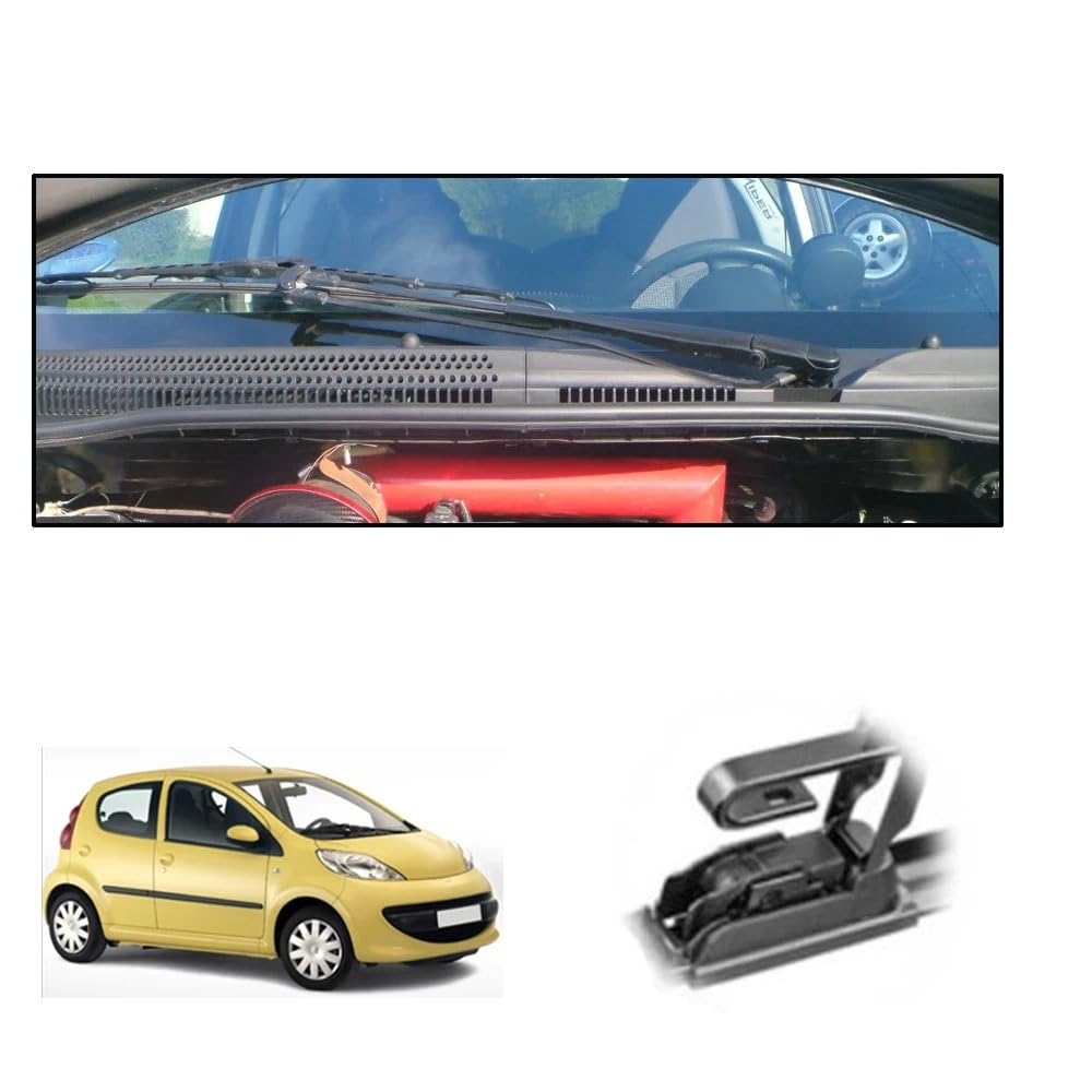 Spazzole tergicristallo Auto per C1 MK1 2005-2014 Spazzole per Auto Parabrezza Parabrezza Set di Spazzole Tergicristallo Anteriori E Posteriori