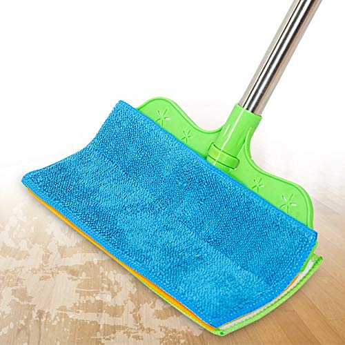 Trapeador para La Limpieza del Hogar Varilla De Extensión Fregadero Limpio De Doble Cara Limpieza De Madera Dloor Crevice Dust Drag Soft Head Mop