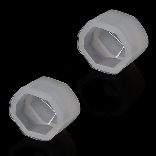 Miniatura 6 de 8 pares de aretes pequeños de resina de resina epoxi kit de fabricación de joyas colgante molde de silicona UV DIY aretes de oreja decoración de