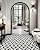 MORCART Peel and Stick Floor Tile - 20 PCS, 11.8" x 11.8" Vinyl Flooring - Waterproof Self-Adhesive Tile Sticker for Bathroom, Kitchen, Dining Room, Bedrooms - Cover 19.4 Sq. Ft, Black & White Marble