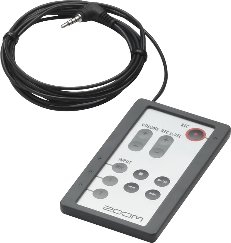 Amazon | ZOOM(ズーム) リモートコントローラ RC4 H4n/M4用 REC Amazon | ZOOM(ズーム) リモートコントローラ RC4 H4n/M4用 REC