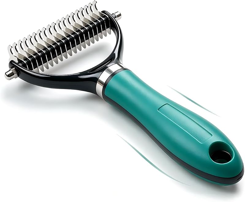 Rastelo Desembaraçador Dupla Face para Cães e Gatos Generic, 10 e 19 Dentes