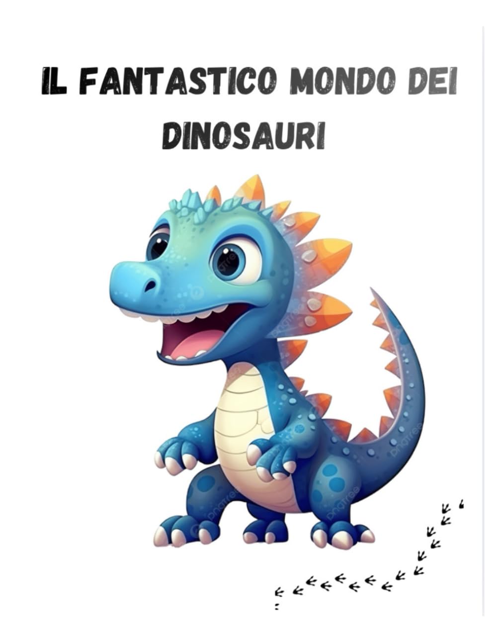 IL FANTASTICO MONDO DEI DINOSAURI: Libro da colorare per bambini
