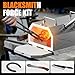 Nelyrho 2600℉ Triple Burner Propane Forge, 3 Burner Blacksmith Forge Kit, Large Capacity Gas Forge for DIY Knife & Sword Making, Metal Welding