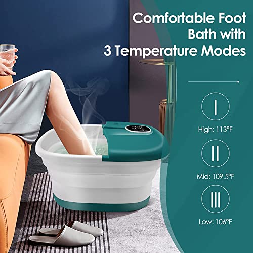 Spa de Pies Plegable MEDIMALL con Control Remoto miniatura 3