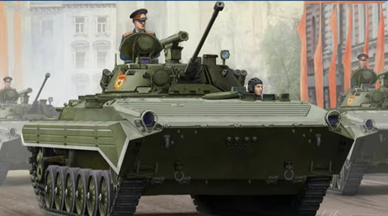 Amazon | model 05584 1/35 ロシア BMP-2 IFV プラモデル 戦車キット