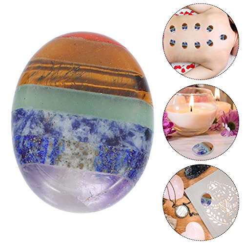 EXCEART Cristal Pedras Chakra Pedras de Cura Pedra Cura Cristais Presentes para Yoga Meditação Mindf