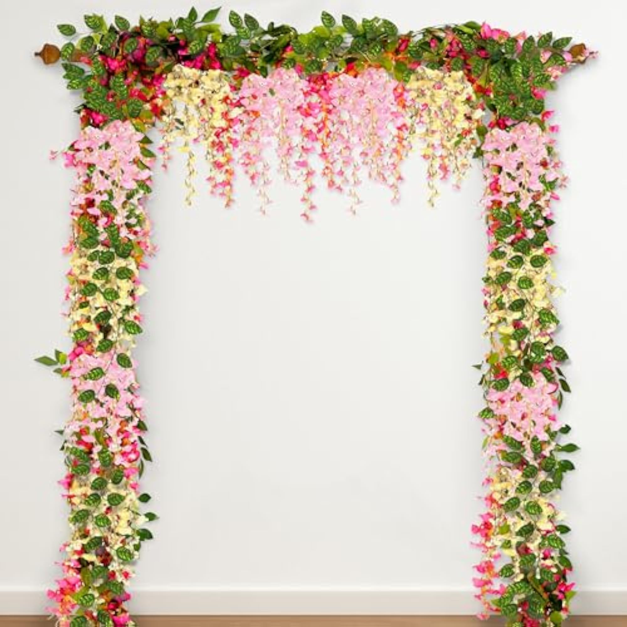 Artificial Wisteria Hangings for Diwali Decoration