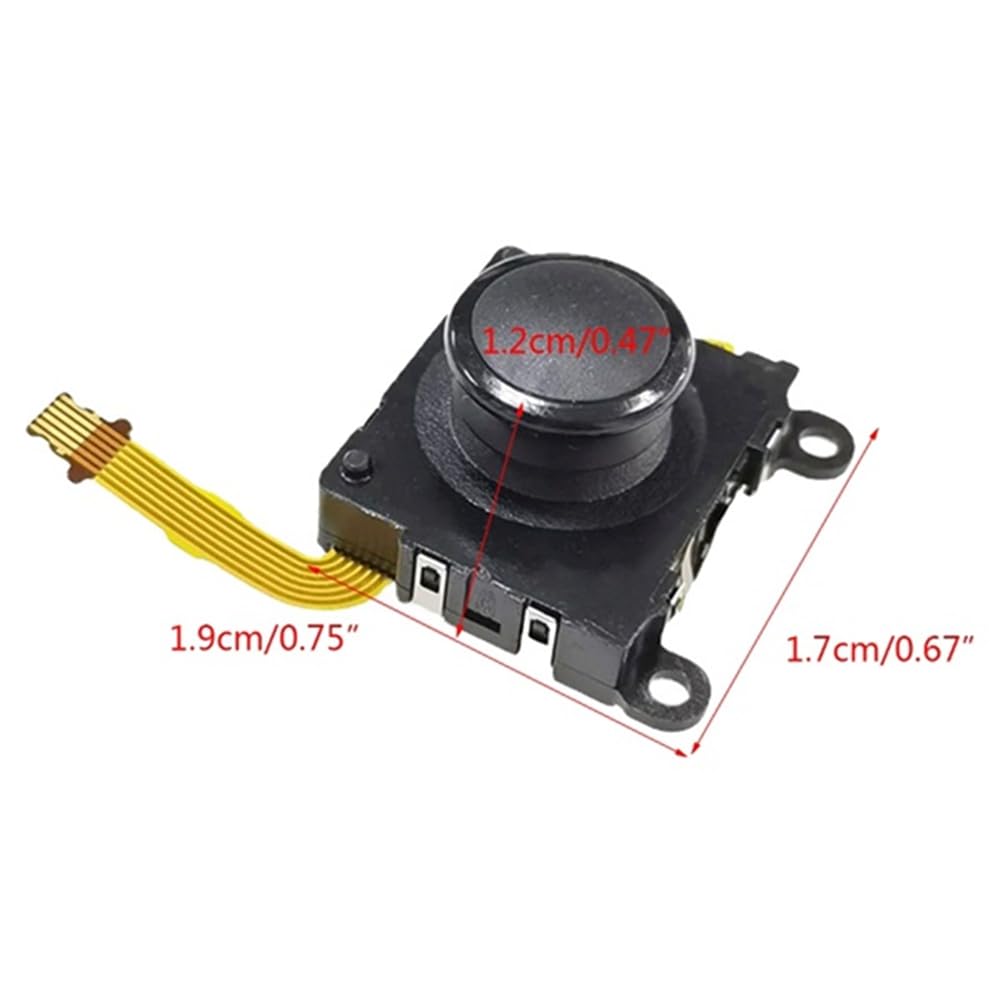 Iyalezirk Analogowy do PSV1000 3D Analogowy JoyStick Rocker Thumb Stick Części Zamienne do Kontrolera Konsoli do Gier