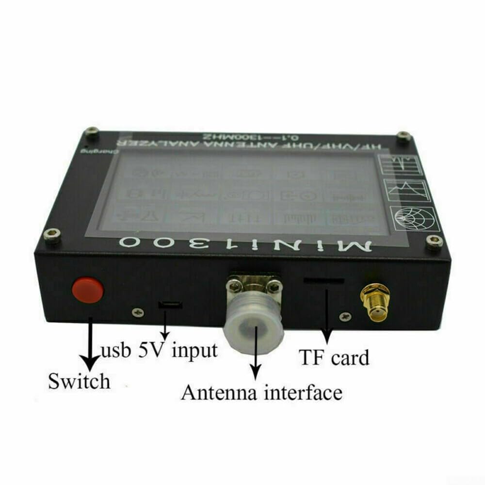 Analyseur D'antenne Mini1300 – écran TFT 3 Pouces, Kit D'étalonnage Inclus