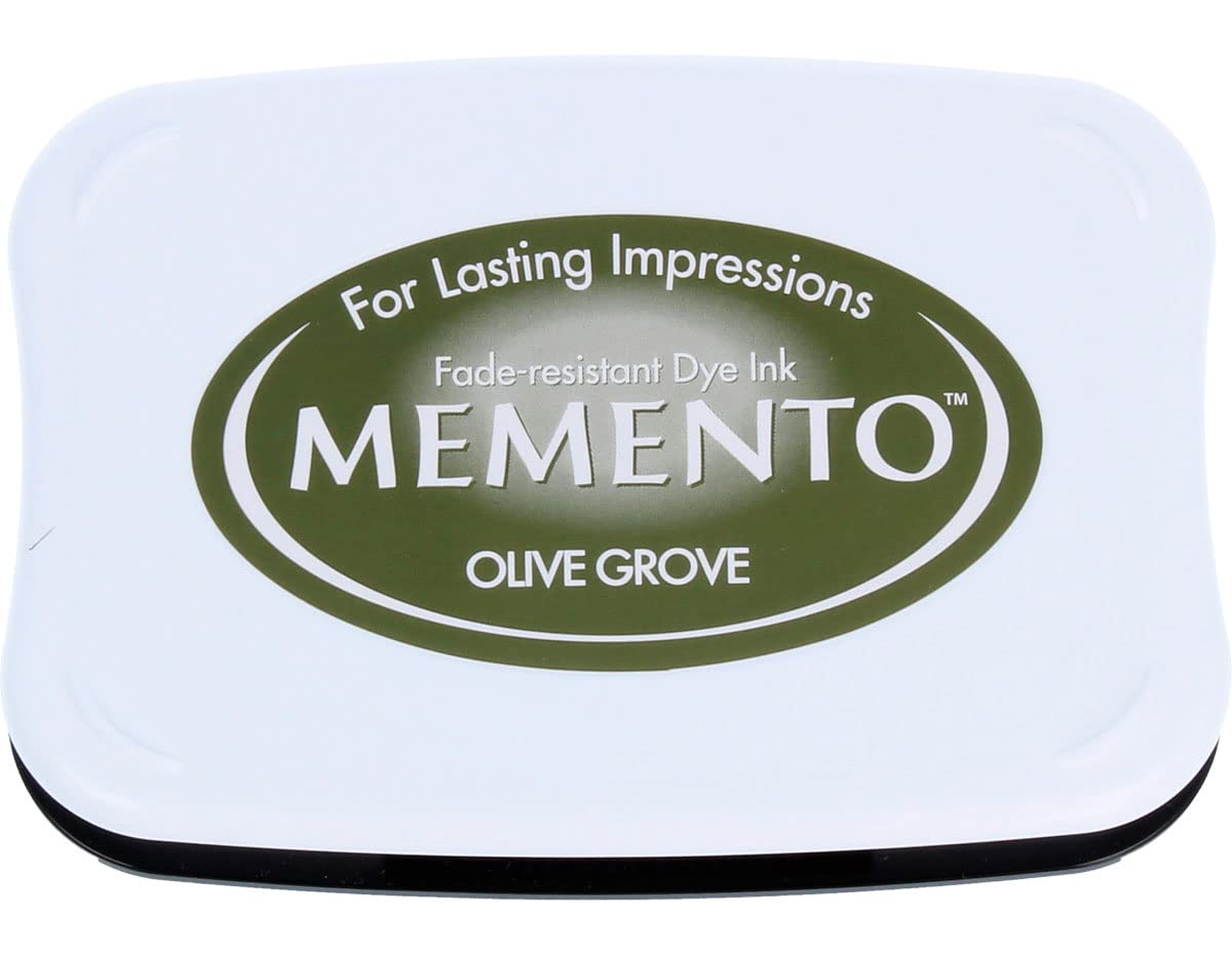 Memento Dye Ink Pad - Olive Grove