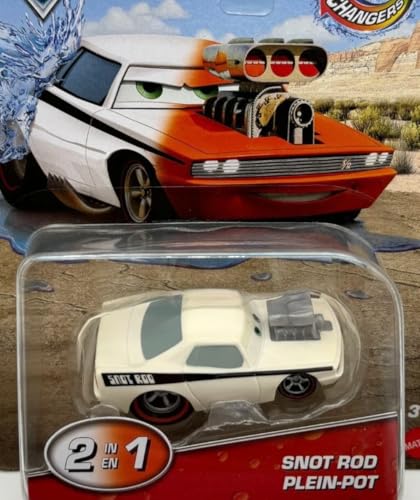 Disney Cars coche 1:55 cambio color Snot Rod miniatura 2