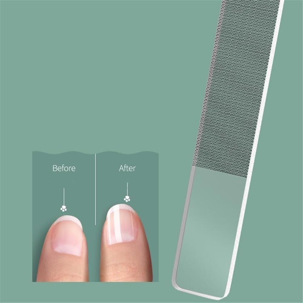 Nail Clippers Kit 7 Pcs Green Nail Clipper Set Stainless Steel Portable Nail Clipper Set Home Manicure Cutters Dead Skin Trimming Tool Set Manicure Pedicure Kit(Green)