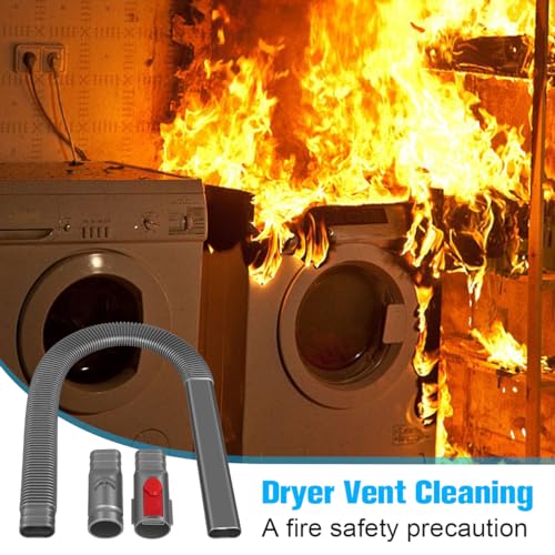 Drrobor Dryer Vent Cleaner Kit Compatible With Dyson V6 V7 V8 V10 V11 V12 V15 thumb #4
