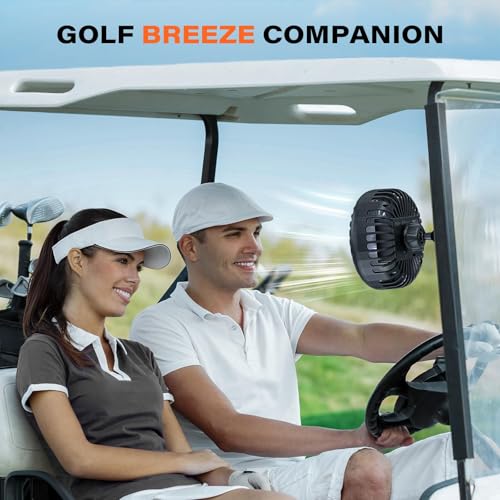 A2C Magnetic Golf Cart Fan