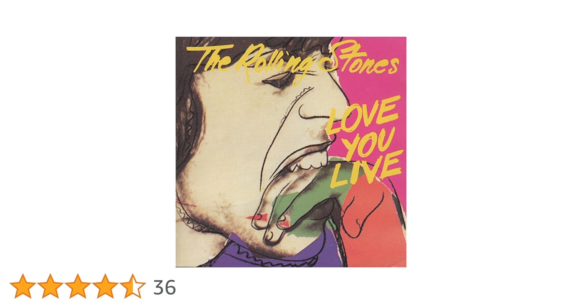 JAPAN EXPORT！2CD！ローリング・ストーンズ / ラヴ・ユー・ライヴ Amazon.co.jp: ラヴ・ユー・ライヴ: ミュージック