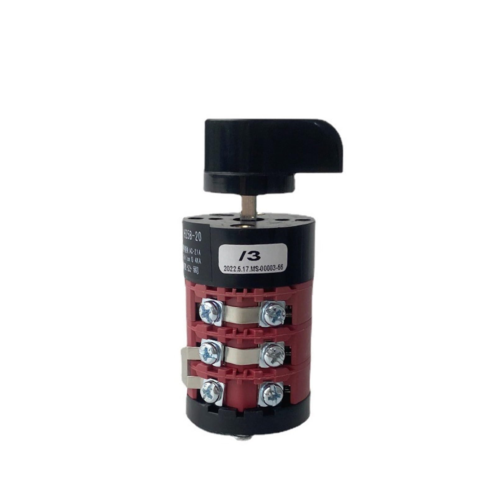 Interruptor de conmutación 3 polos para control manual de maquinaria y motores de hasta 660V