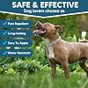 Collar antipulgas para perros, collar natural contra pulgas y garrapatas, protección de 8 meses, tamaño ajustable, 2 unidades 3