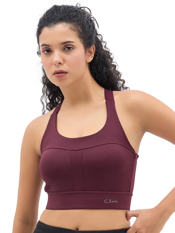 Women's Padded High-Impact Sports Bra-image-39