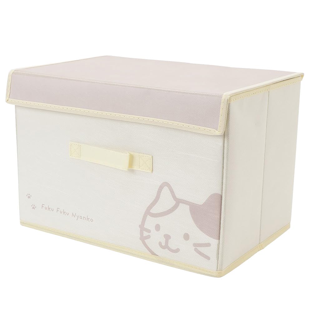 Amazon｜収納ボックス 猫 かわいい 新生活 猫雑貨 取っ手付き ほこり