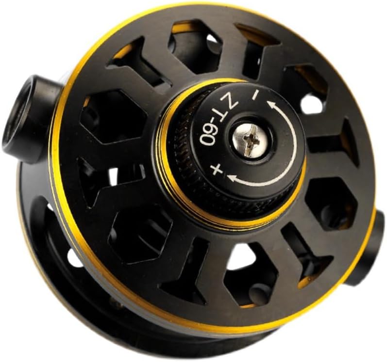 1PC Full Metal Internal Line Guide Fishing Reel - Built-in Drag System Centerpin Reel for Hand Rods & Float Fishing Retrofit Kit