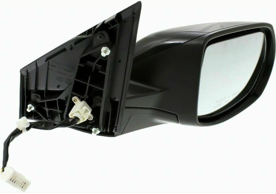 Side View Mirror Passenger Side Power Glass Paintable For 2012-2016 Honda CR-V Direct Replacement