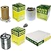 Produktbild EISENFELS Filter Set Inspektionspaket erstellt mit MANN-FILTER Ölfilter HU 7008 z, Luftfilter C 15 008, Kraftstofffilter WK 823/2, Innenraumfilter CU 2545, Verschlussschraube