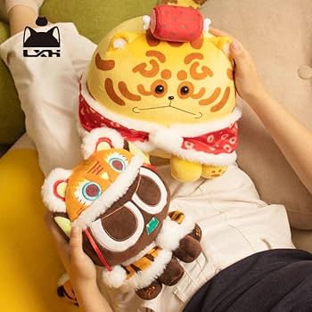 Amazon.co.jp: 羅小黒戦記 ぬいぐるみ 天虎 寅年 テンフー : おもちゃ