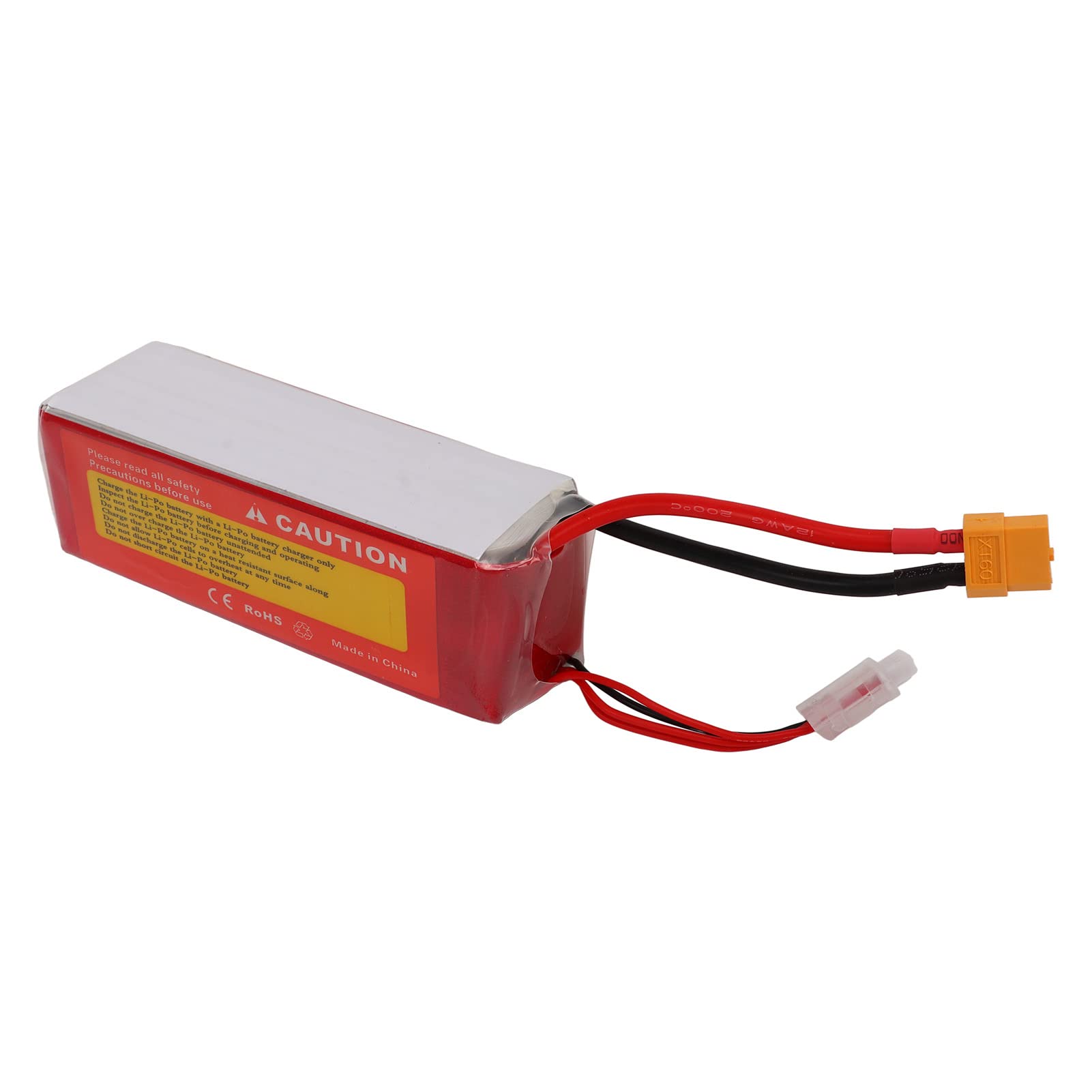 Fdit Batteria RC Lipo a Lunga Durata 8000mAh 11.1V 3S 90C Guscio Rigido per Camion Cisterna FPV Quadcopter