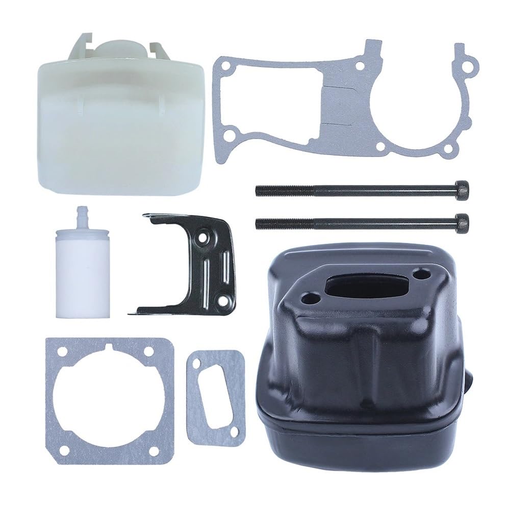 Kit de Juntas de Filtro y Pernos de Soporte for Motosierra de Gasolina XP 351, 353, 350, 340, 345 y 346 (OEM 503 86 27 03)