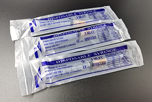 Hyinghw 3Ml/Cc Luer Lock With 25Ga 1Inch Individual Wrapped(Pack Of 25) (25) #TOP7