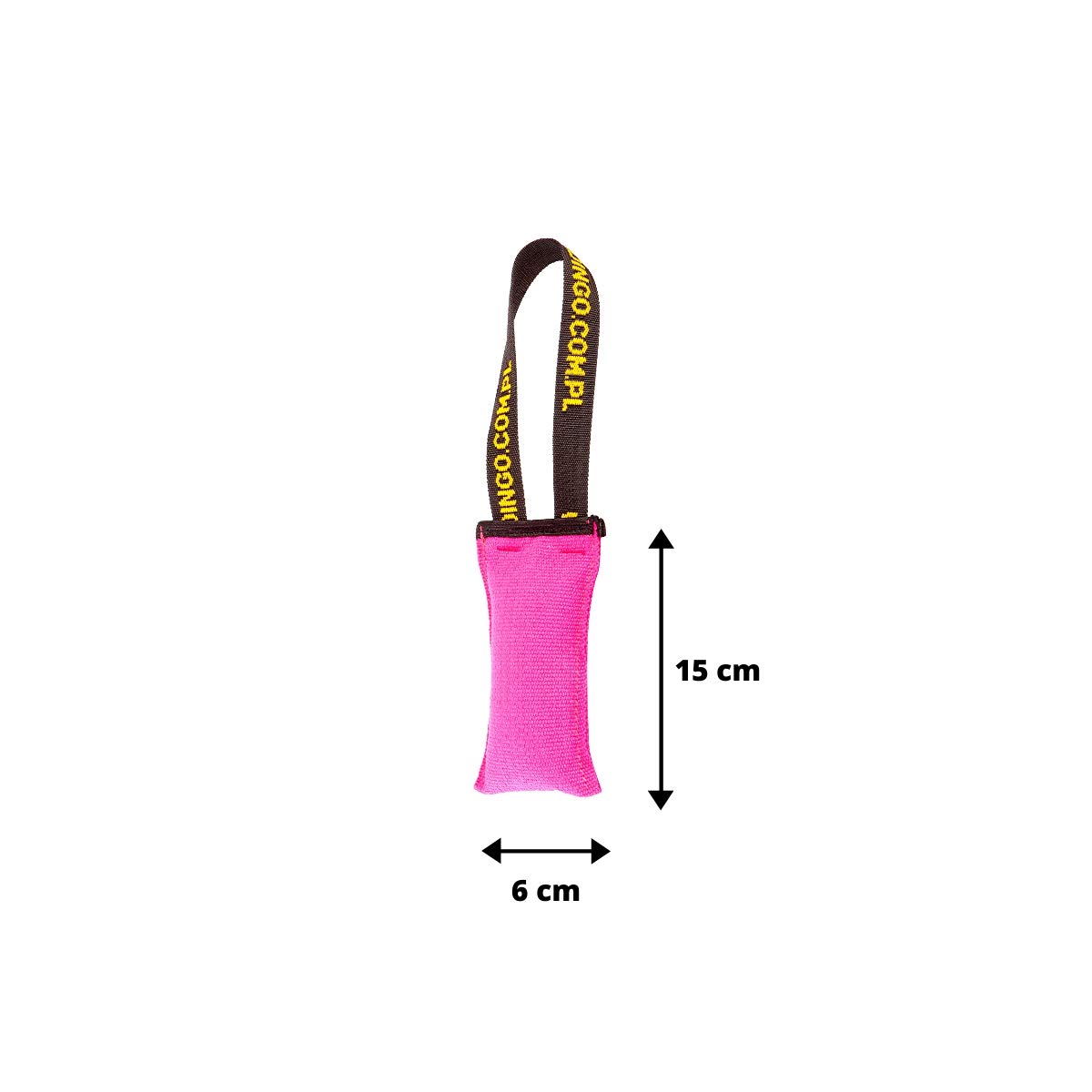 Dingo Agility Tug, 15 x 6 cm, Colore: Blu/Nero