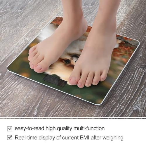 Báscula digital de baño con plataforma de vidrio templado miniatura 5