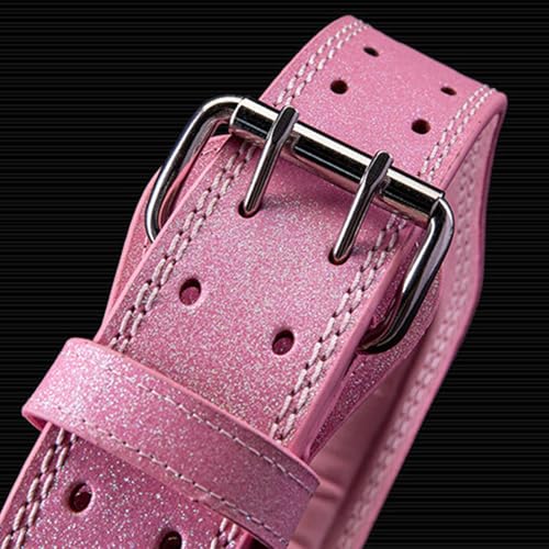 Waist Belt Leather Weightlifting Belt For Women Fitness Strength Training Light Weight Breathable Waist4