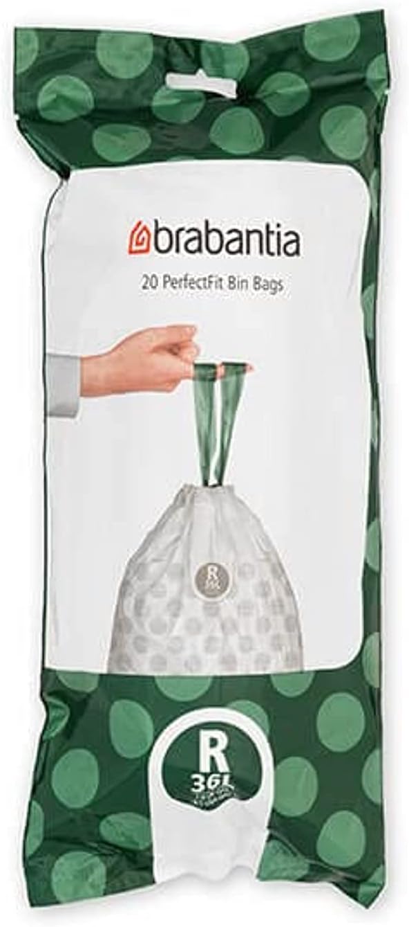 Brabantia PerfectFit R Bags 36 Litre 20 Bags Per Roll