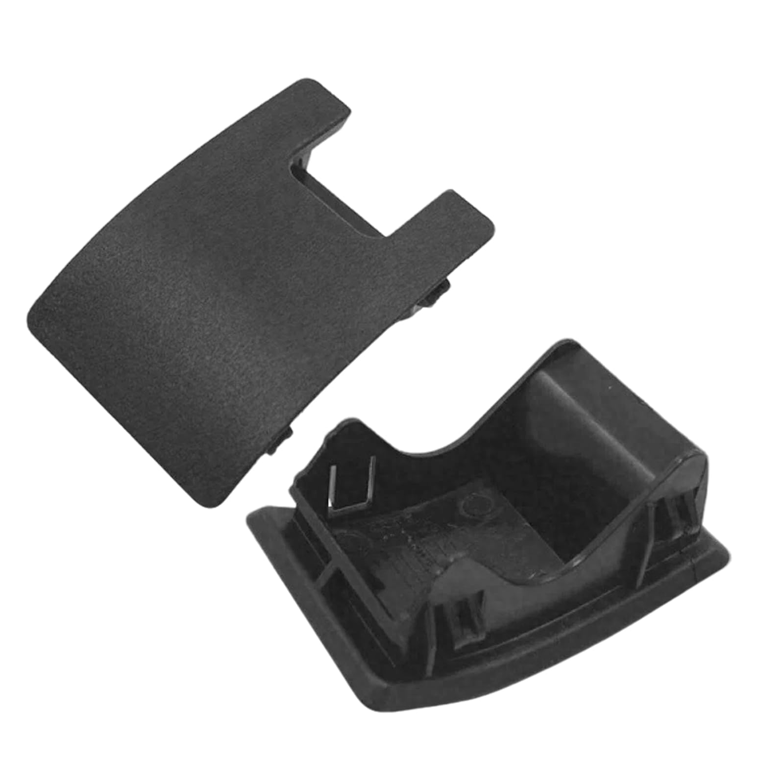GDWD 2 Pcs Child Seat ISOFIX Slot Trim Cover for Nissan Qashqai 2014-2022, Pair Black Slot Trim Cover, OEM:L0355523