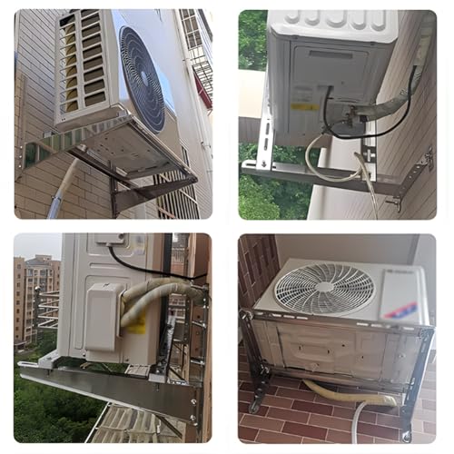 Support de montage mural climatiseur pour une installation extérieure propre sur votre façade - 7