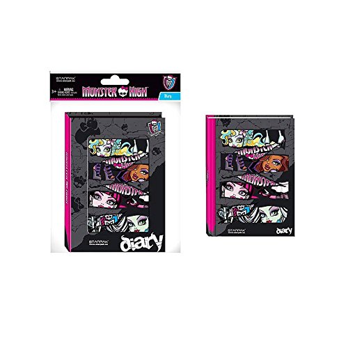 Carnet Secret 'Journal Intime' Monster High 15 cm * 11 + cadenas et clé